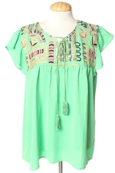 Blusa a maniche corte XL FMM, foto 1 di 2