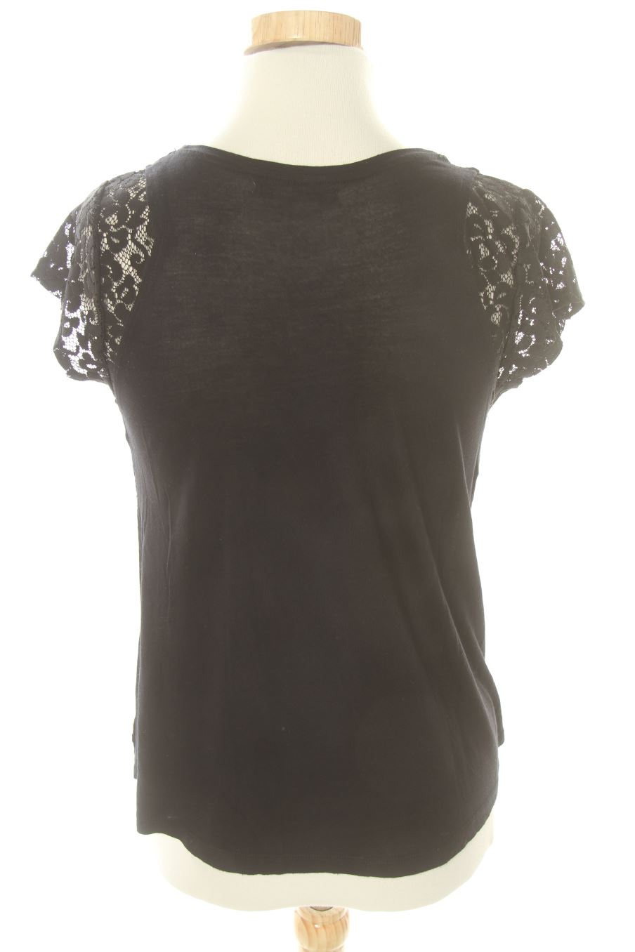 Blusa de manga corta de Pull & Bear de la talla S, de color flores