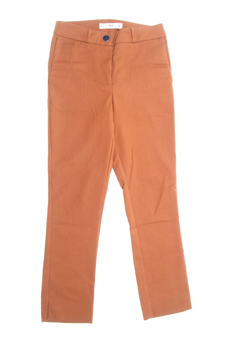 Pantalones de Mango de la talla 34, de color marrón