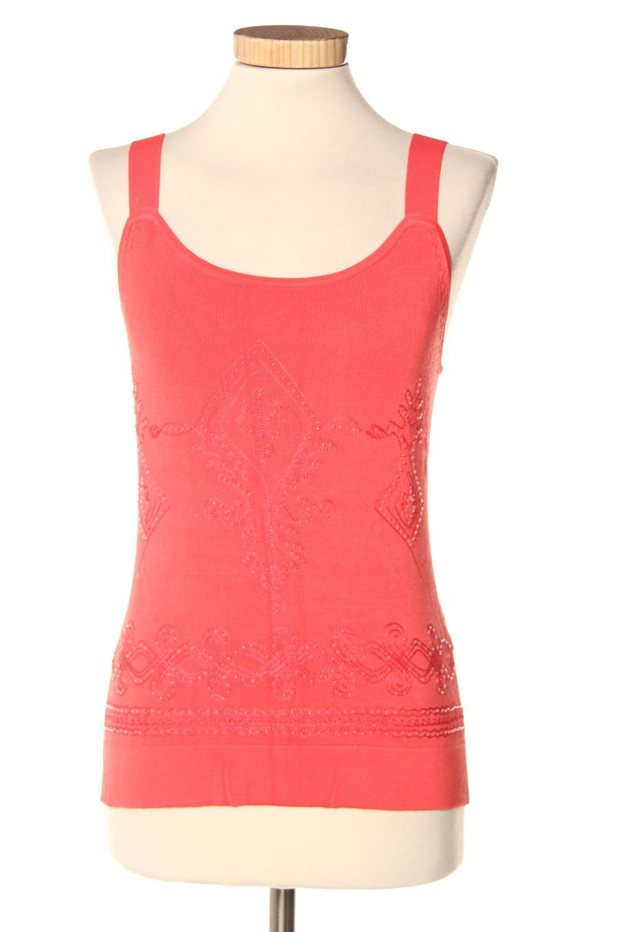 Top de Whispers de la talla M, de color coral
