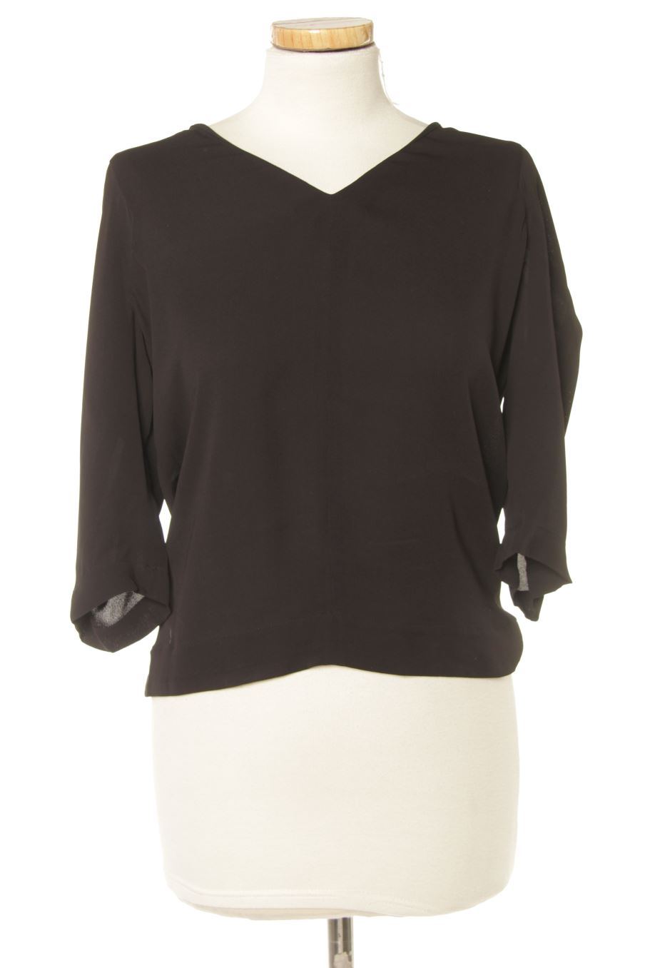 Blouse à manches courtes BIMBA Y LOLA de la taille XS, de couleur noir