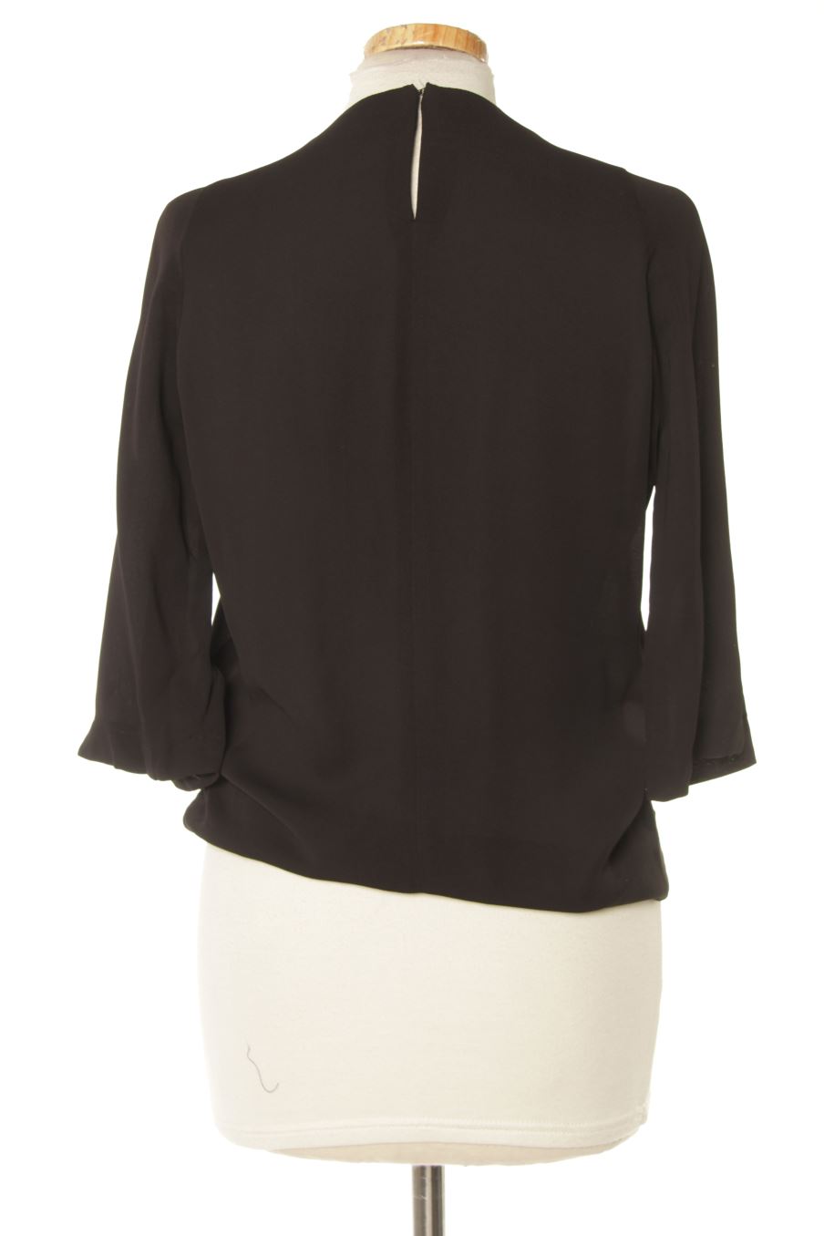 Blouse à manches courtes BIMBA Y LOLA de la taille XS, de couleur noir