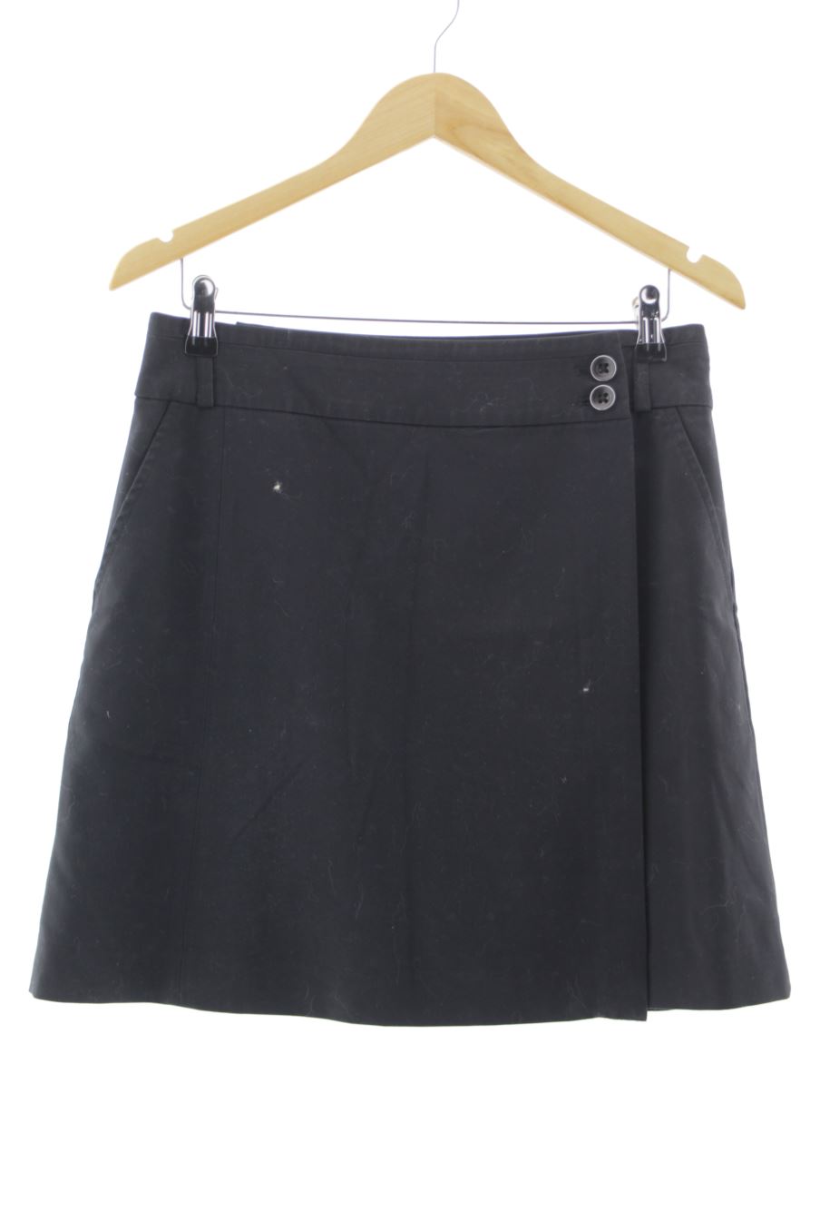 Aufwändiger Rock von ANNA FIELD Größe 38, Farbe Schwarz, für