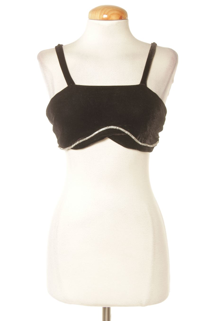 Top PERCENTIL de la taille S, de couleur noir de velours