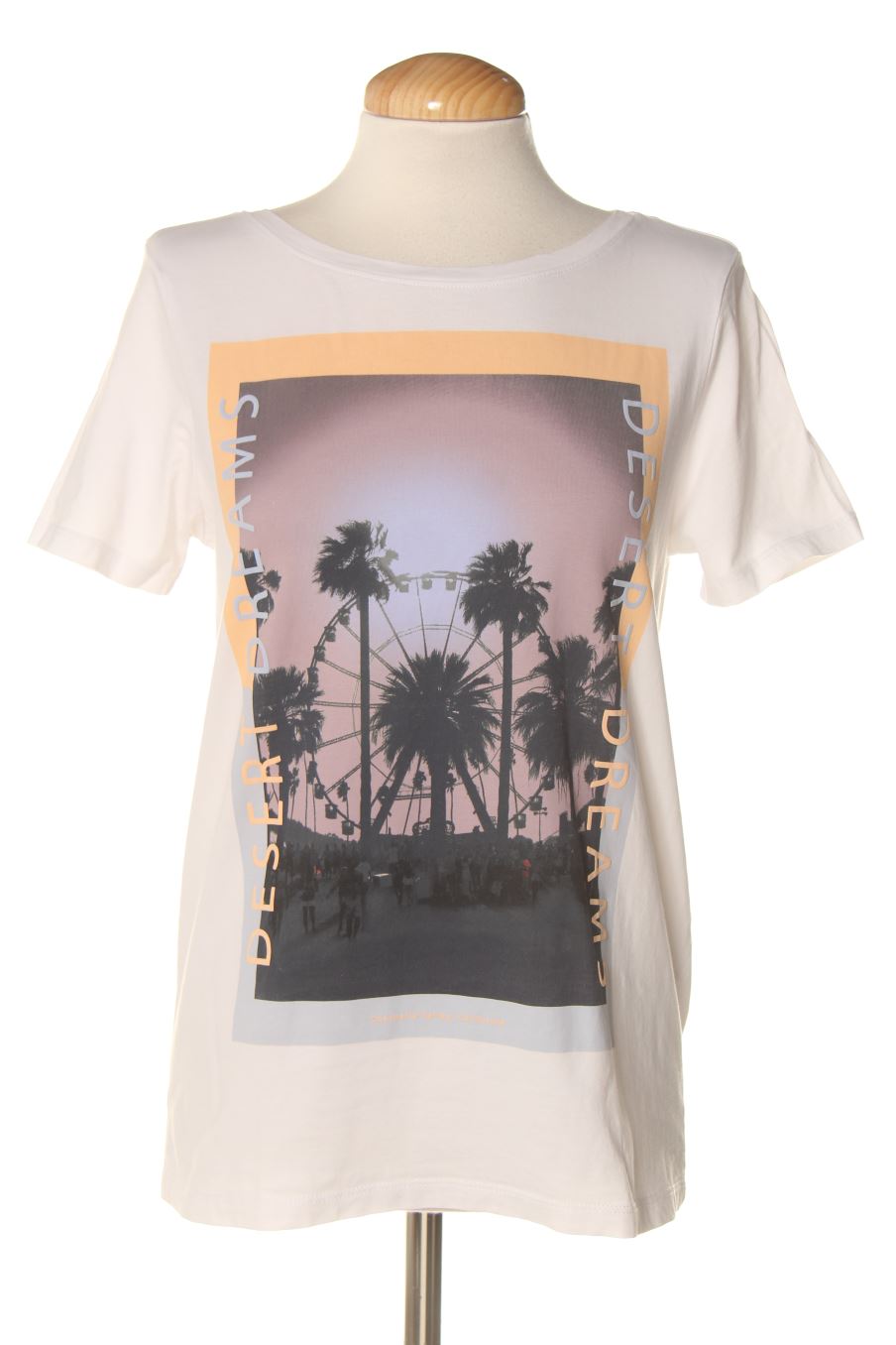 T-shirt Pieces de la taille S, de couleur blanc