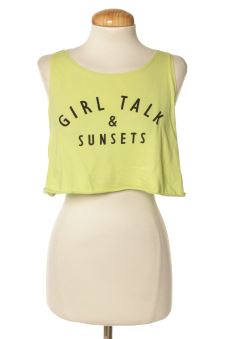 Maglietta senza maniche L Bershka