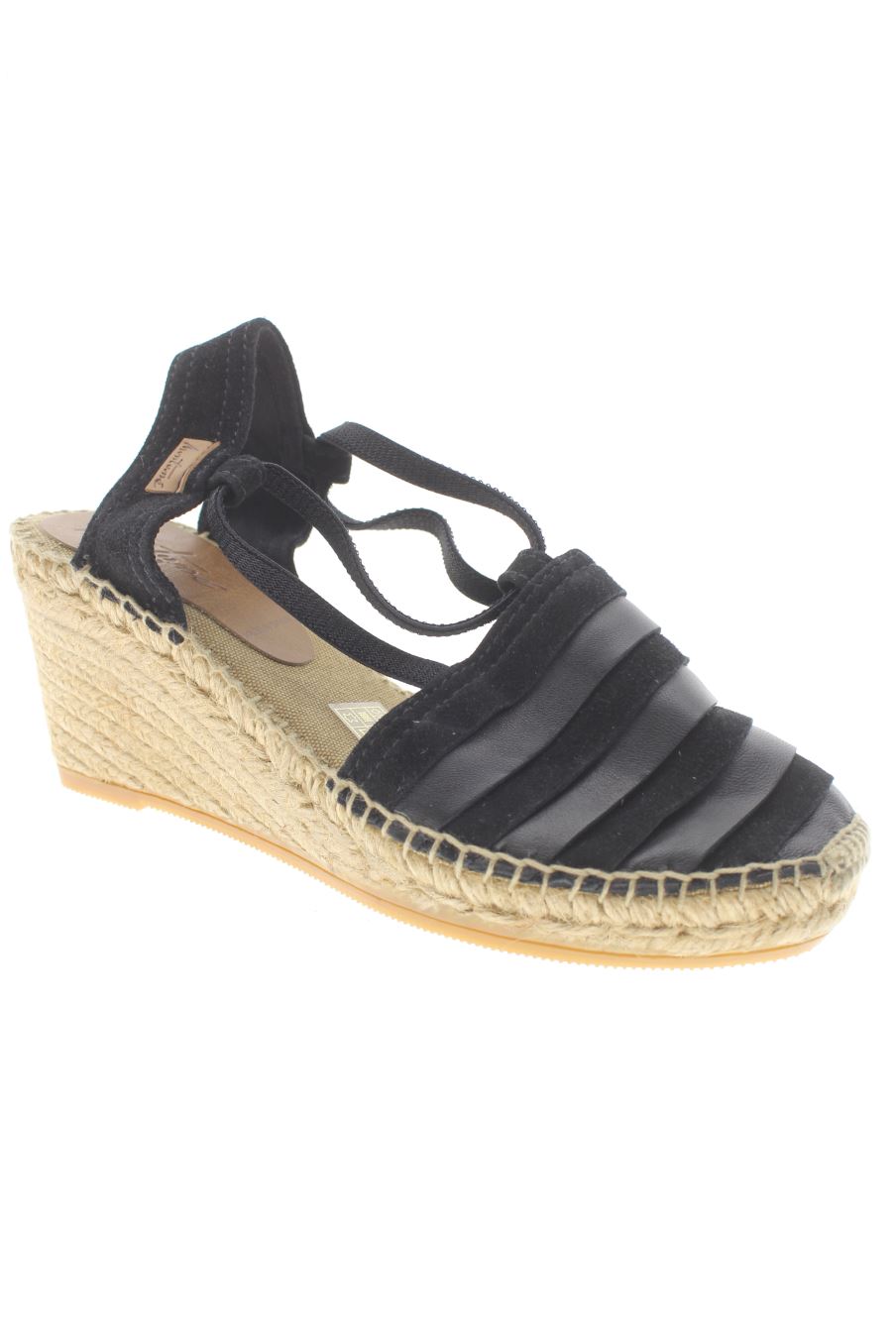 Plataformas de Montané Shoes de la talla 38, de color negro de