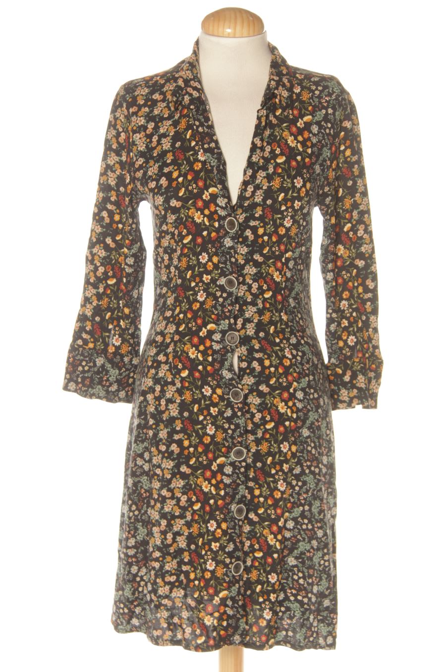 Vestido casual de Stradivarius de la talla M, de color estampado