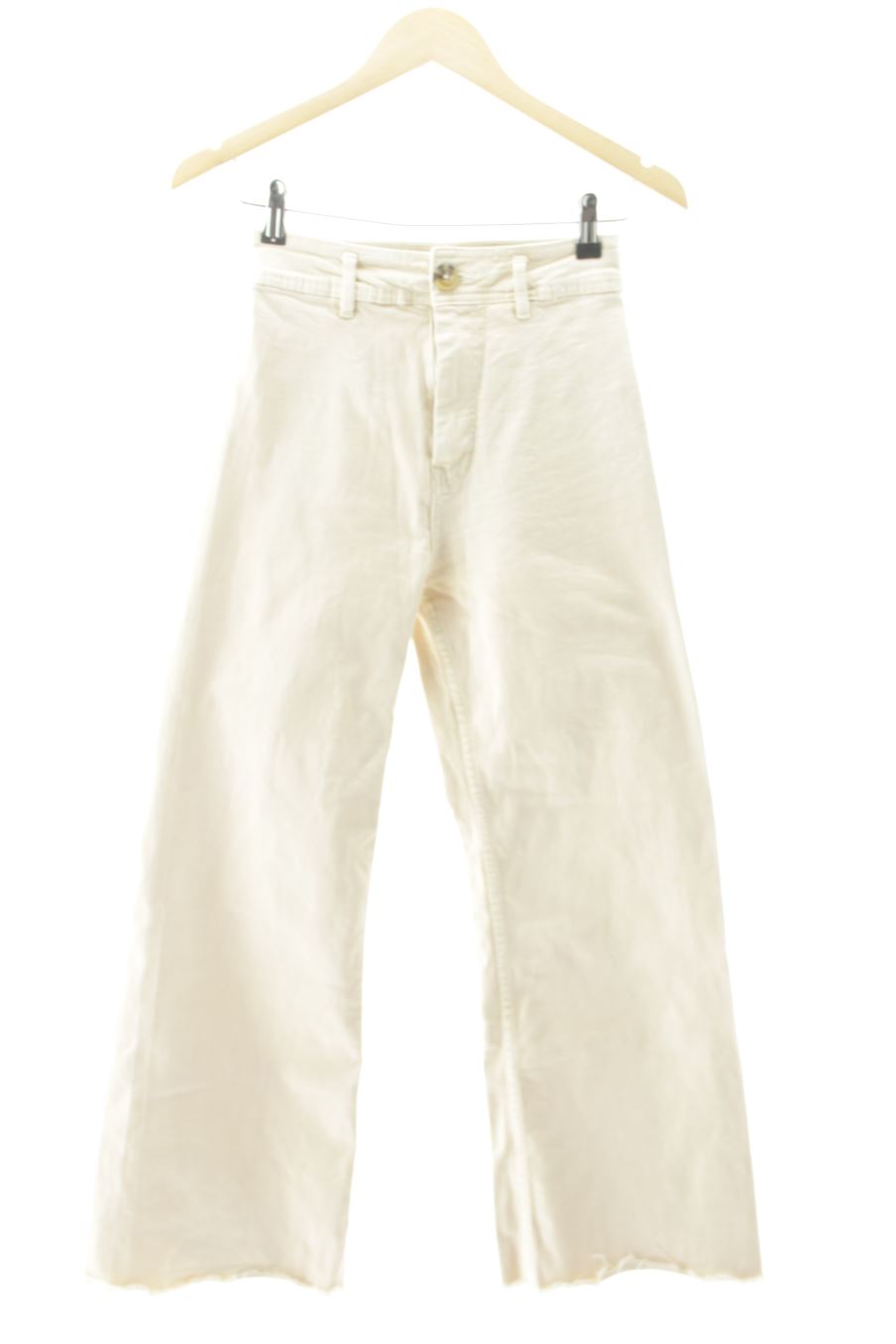 Jeans Stradivarius de la taille 34, de couleur beige de denim
