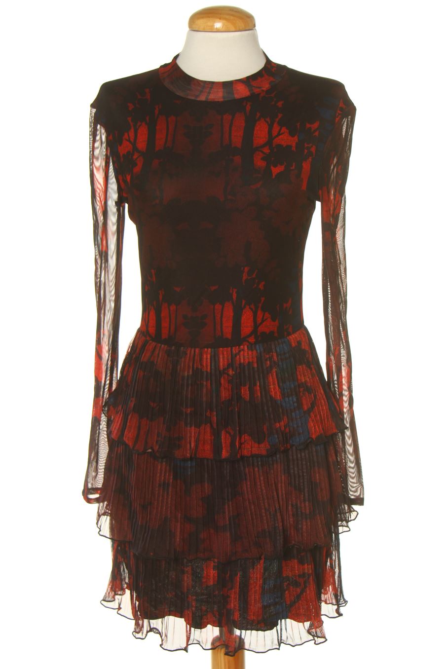 Aufwändiges Kleid von Desigual Größe M, Farbe Aufdruck, für