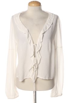 Blusa de manga larga M Stradivarius, foto 1 de 2