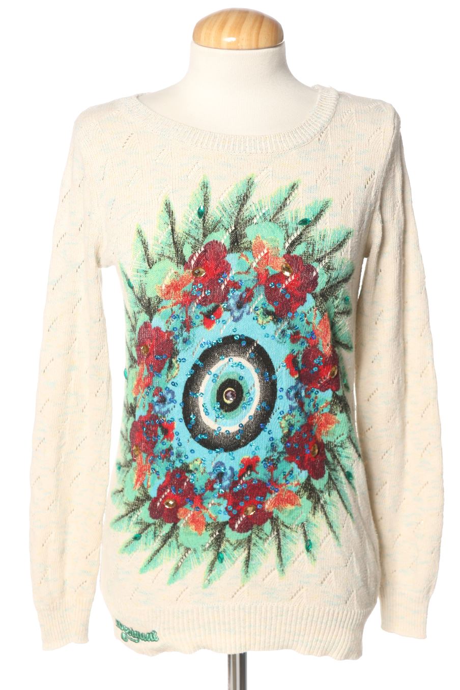 Pull Desigual de la taille M, de couleur imprimés