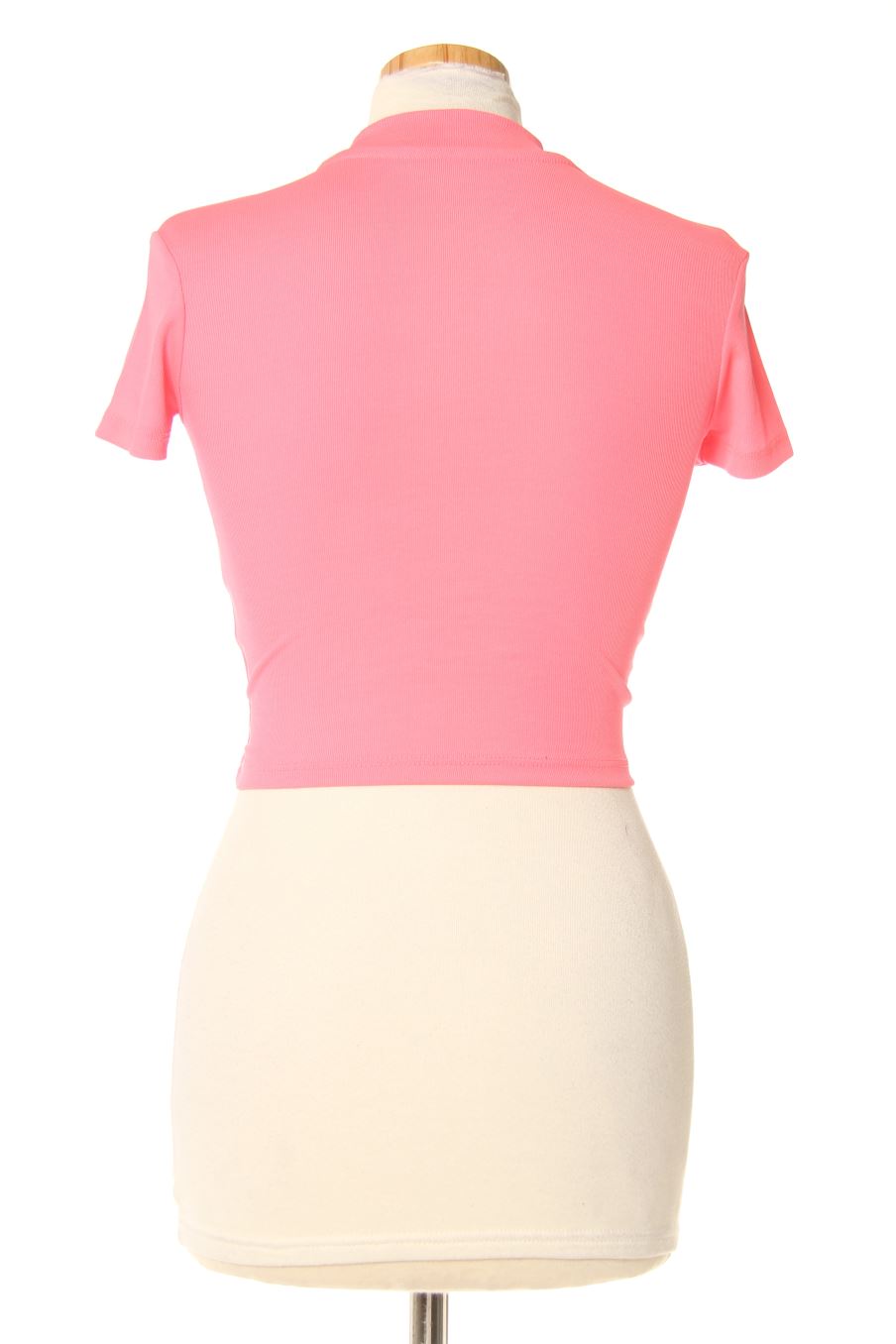 T-shirt Pull & Bear de la taille XS, de couleur rose