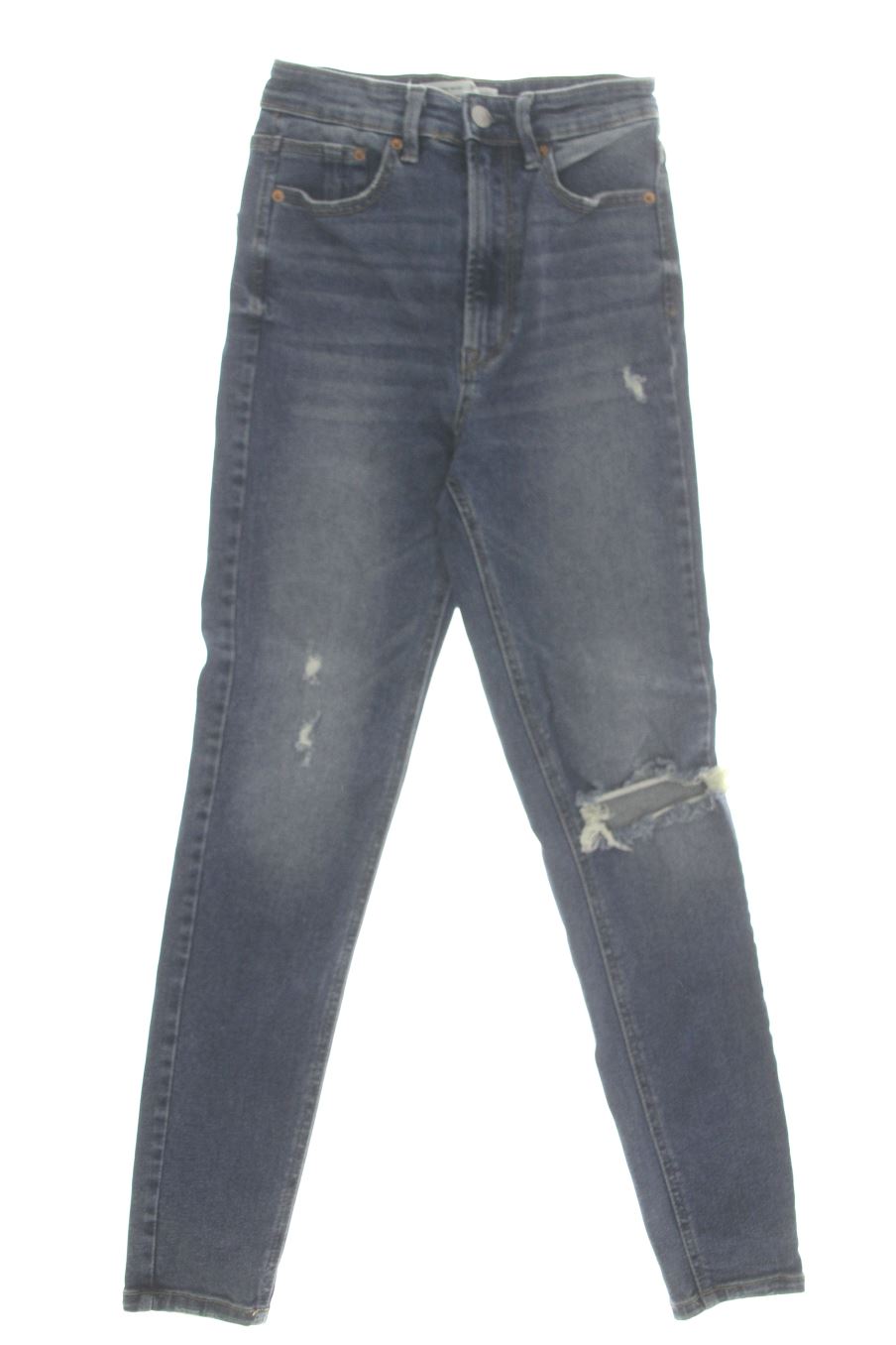 Jeans Stradivarius de la taille 36, de couleur bleu de denim