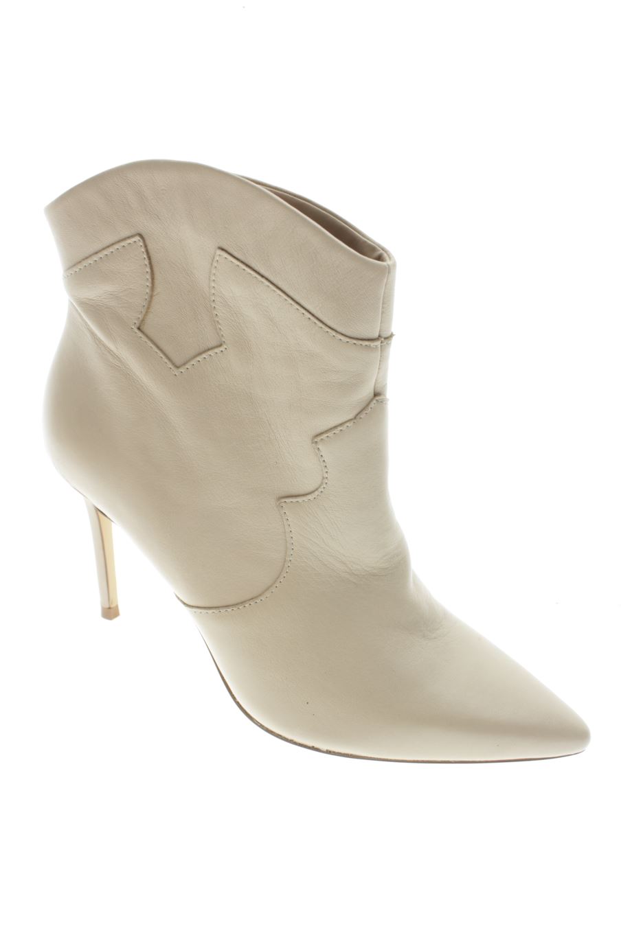 Botines de Mango de la talla 37, de color beige de