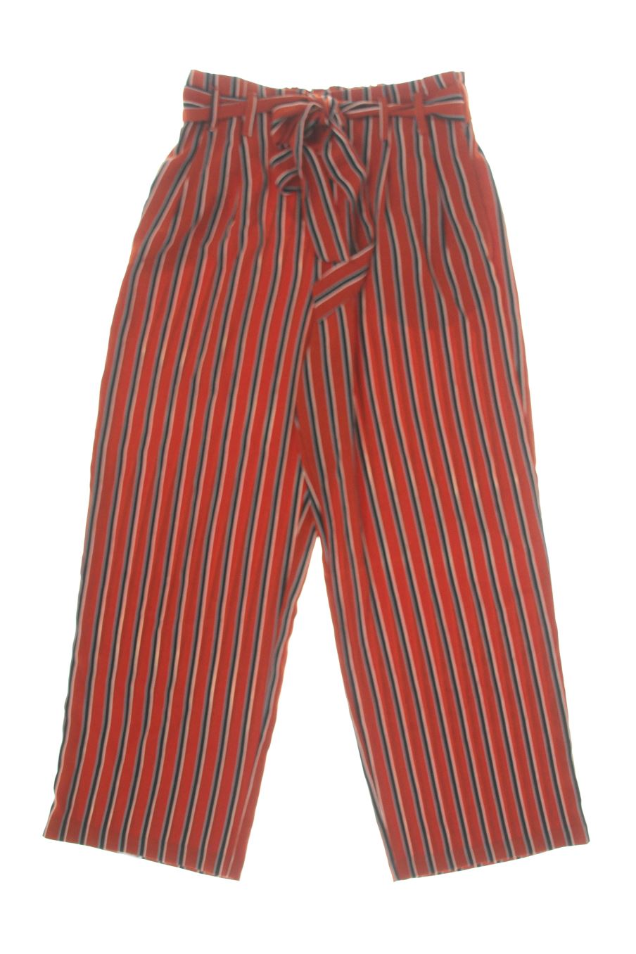 Pantalón de Zara de la talla XS, de color rayas