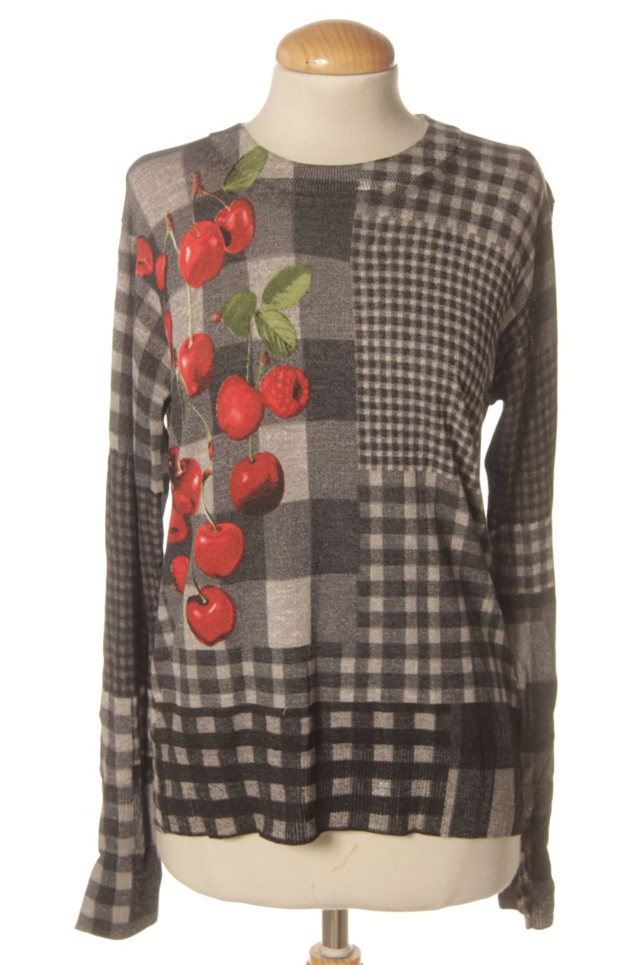 Pull Desigual de la taille M, de couleur gris