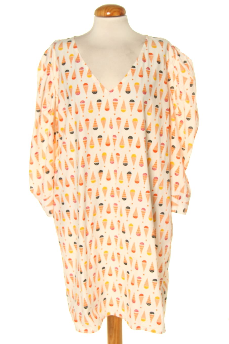 Robe casual Compañía Fantástica de la taille XL, de couleur imprimés