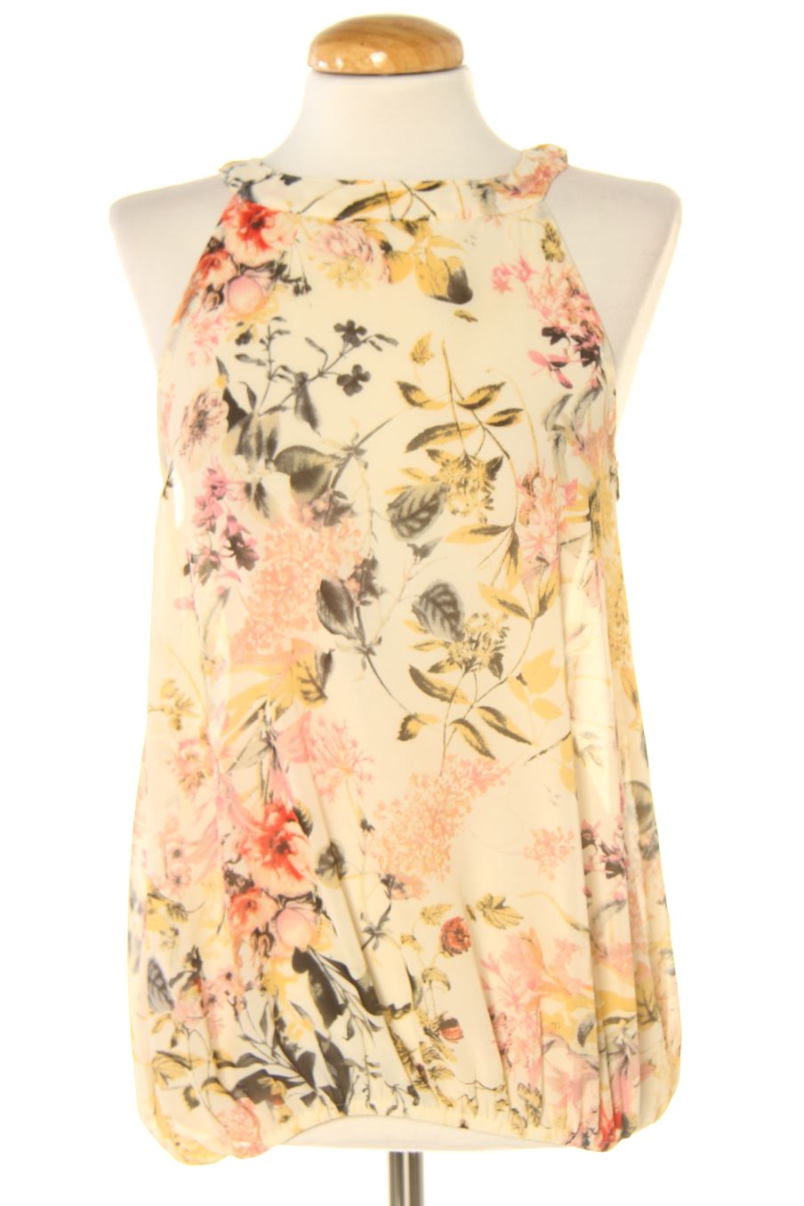 Top Lemon de la taille S, de couleur fleurs