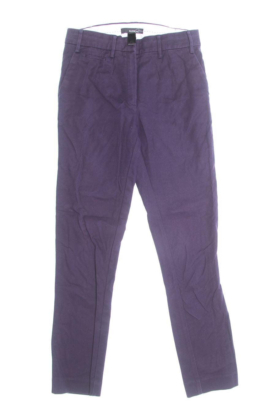 Pantalon Mango de la taille 34, de couleur bleu marine