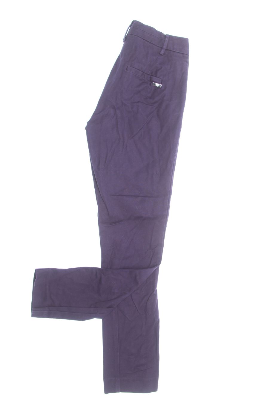 Pantalon Mango de la taille 34, de couleur bleu marine