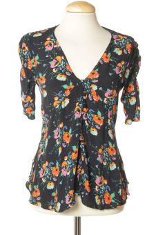 Blusa a maniche corte XS Trafaluc, foto 1 di 2