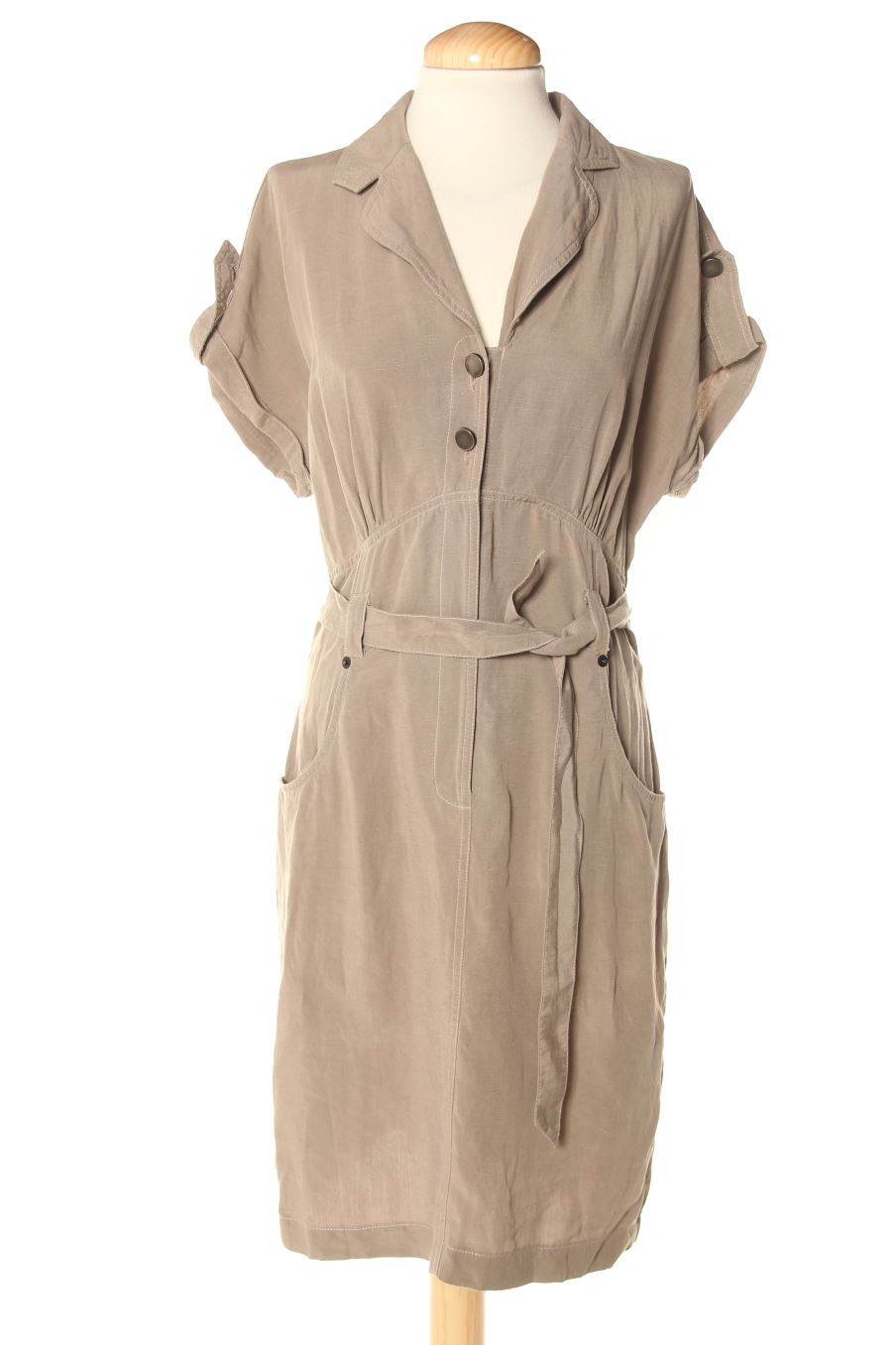 Vestido casual de Caroll de la talla S, de color marrón