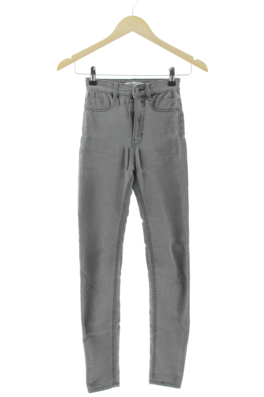Jeans de Pull & Bear de la talla 32, de color grigio