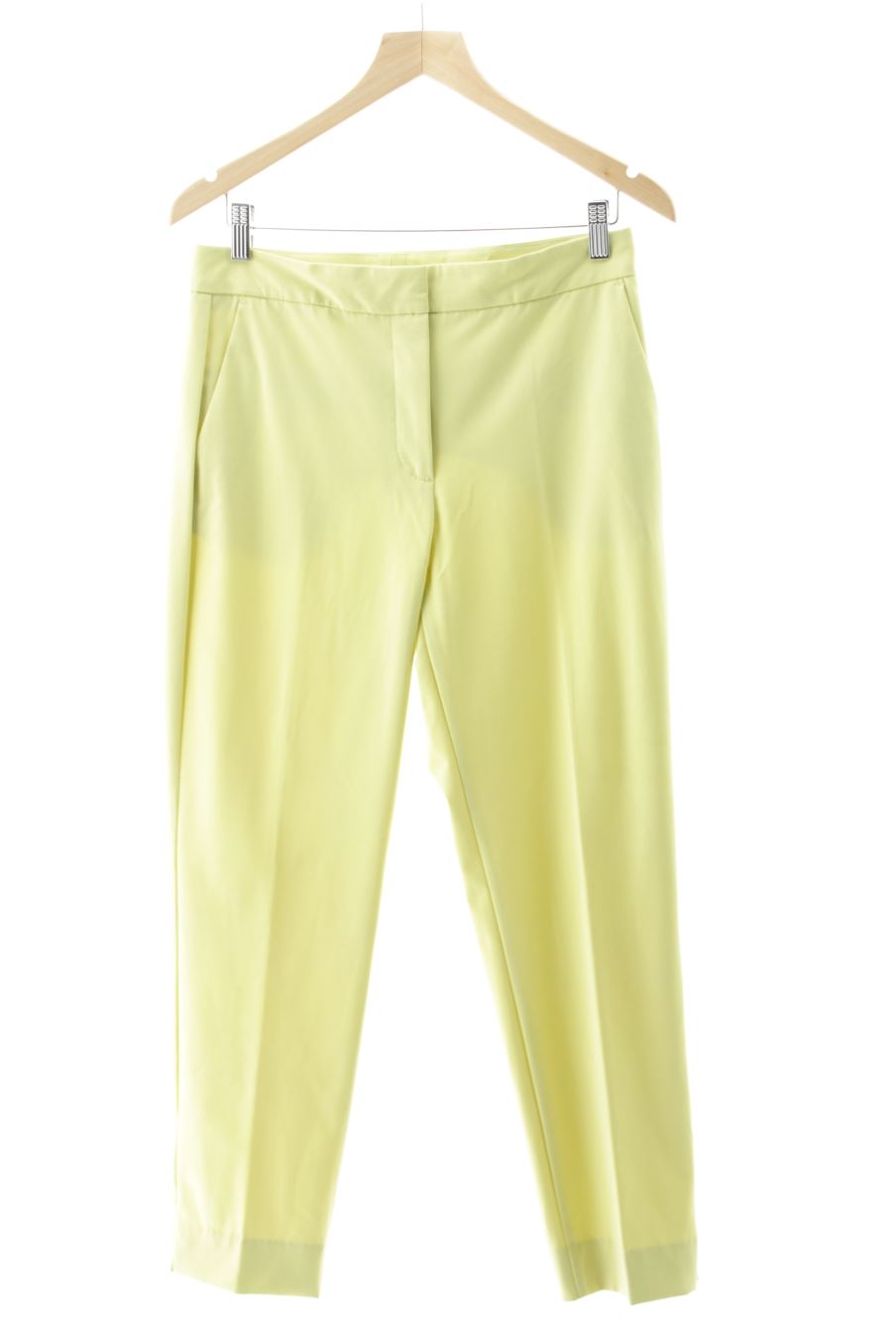 Pantalon Zara de la taille 38, de couleur vert