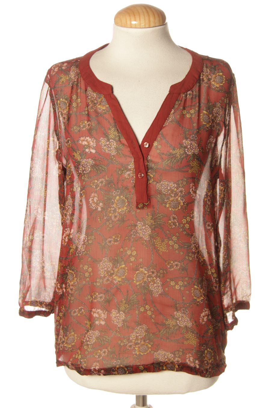 Blouse à manches longues PERCENTIL de la taille 36, de couleur imprimés