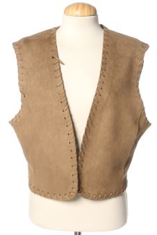 Gilet di stoffa L Coconut