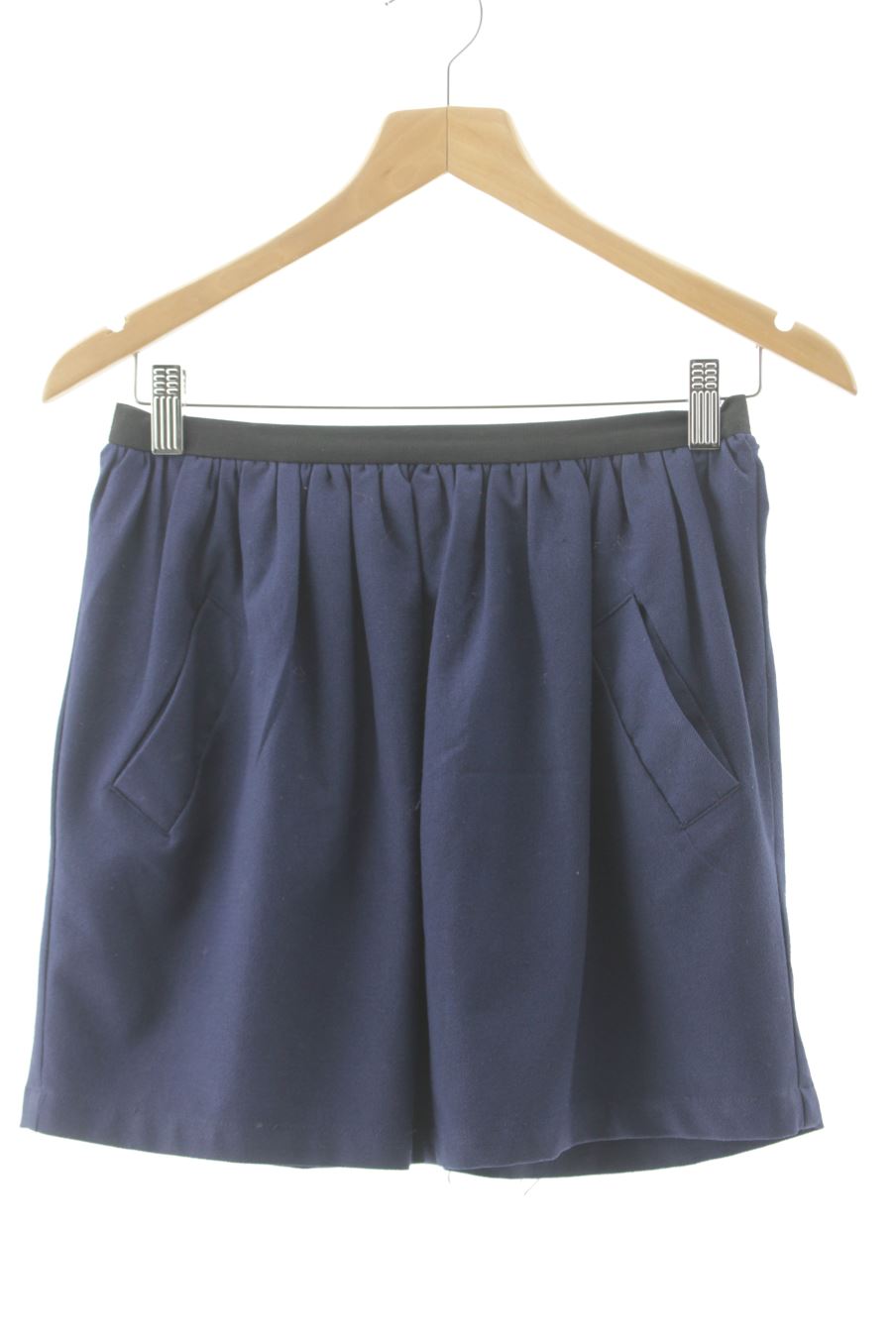 Jupe pepaloves de la taille XS, de couleur bleu marine