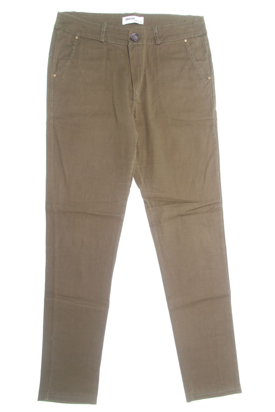 Pantalon Okeysi de la taille S, de couleur vert