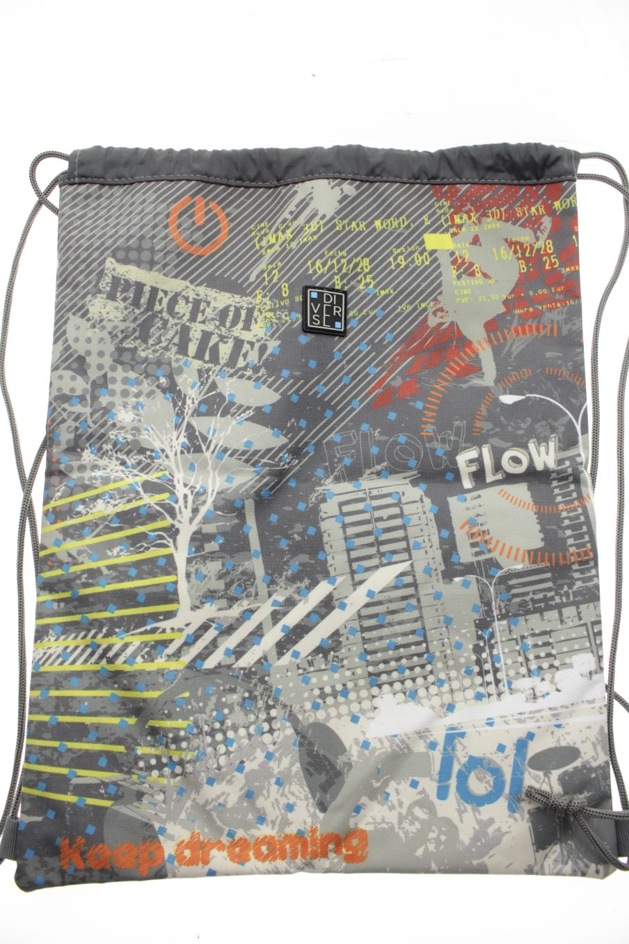 Mochila de DIVERSE de la talla 9-12 años con etiqueta