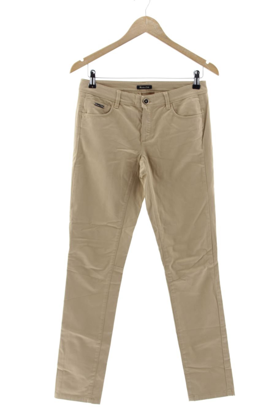 Jeans Massimo Dutti de la taille 36, de couleur beige de denim