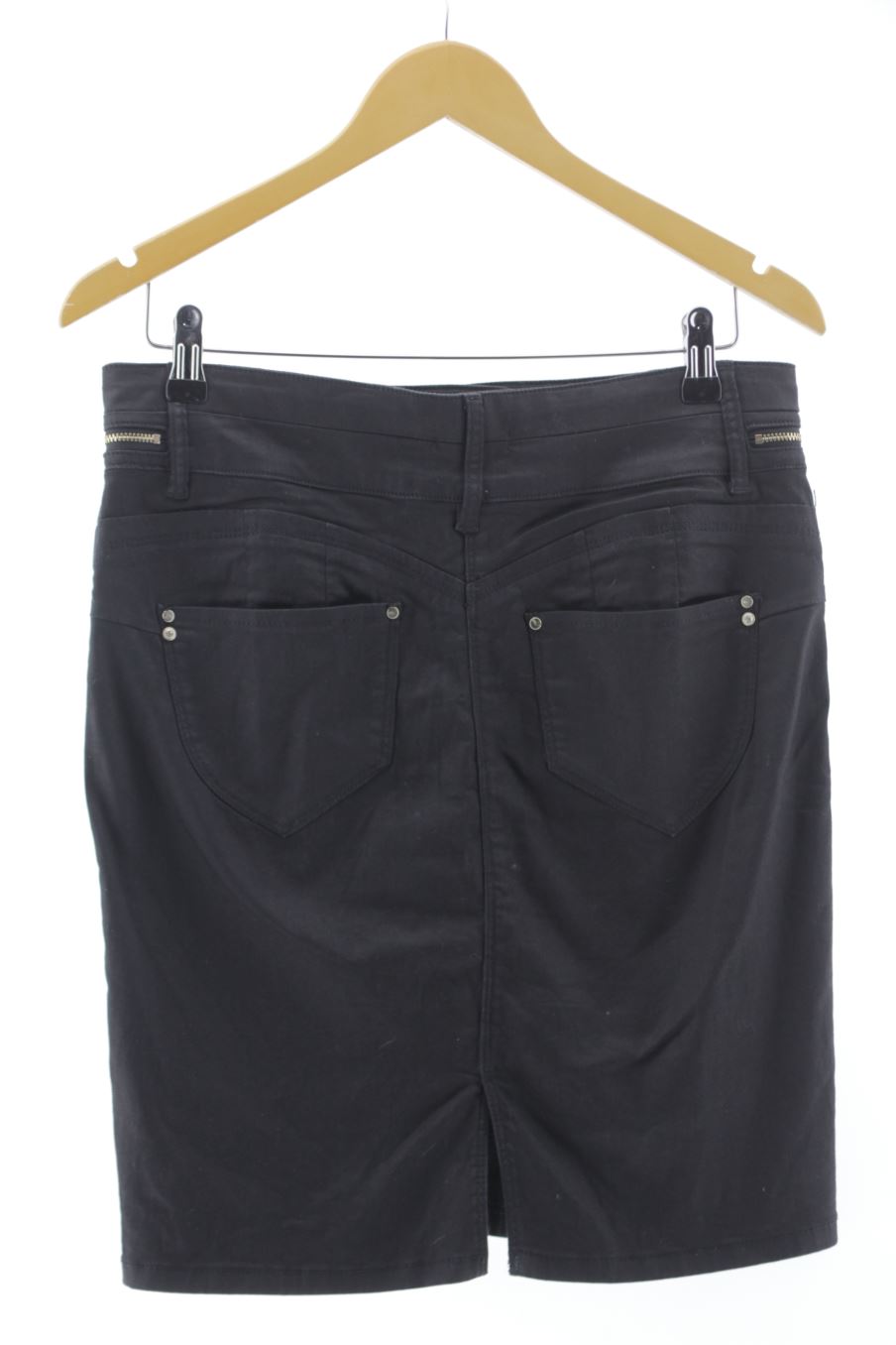 Jupe Bréal Collection de la taille 38, de couleur noir de denim