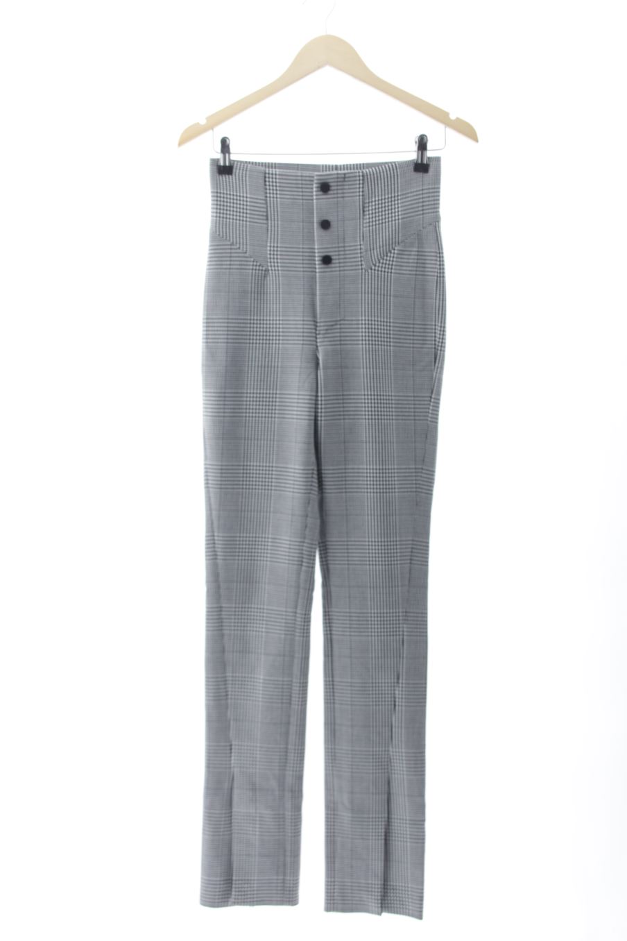 Pantaloni de Zara de la talla XS, de color quadri