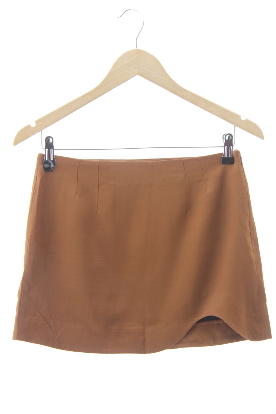 Falda de Pull & Bear de la talla S, de color marrón