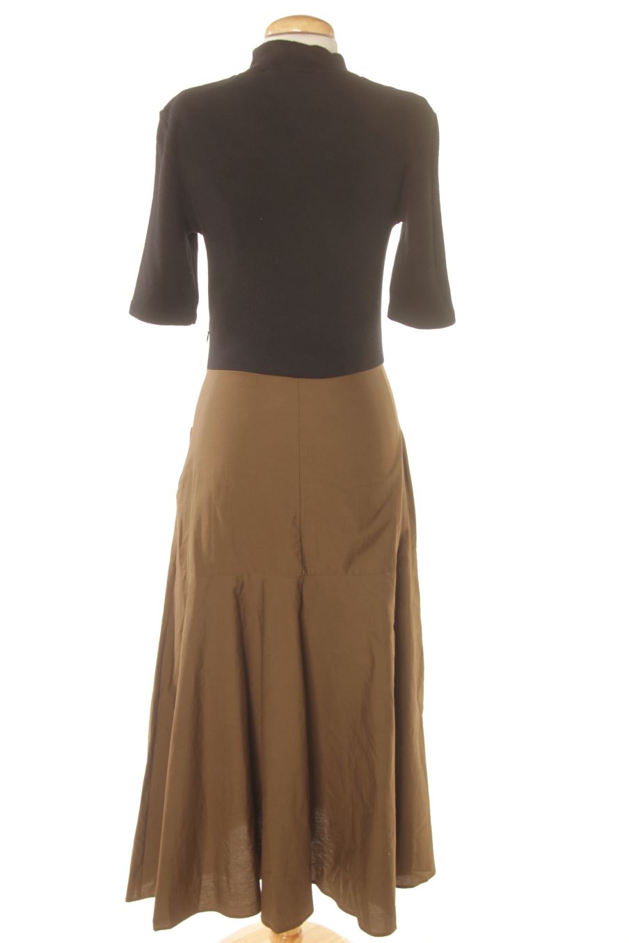 Robe casual Zara de la taille S, de couleur vert