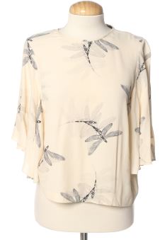 Blusa a maniche corte S Zara