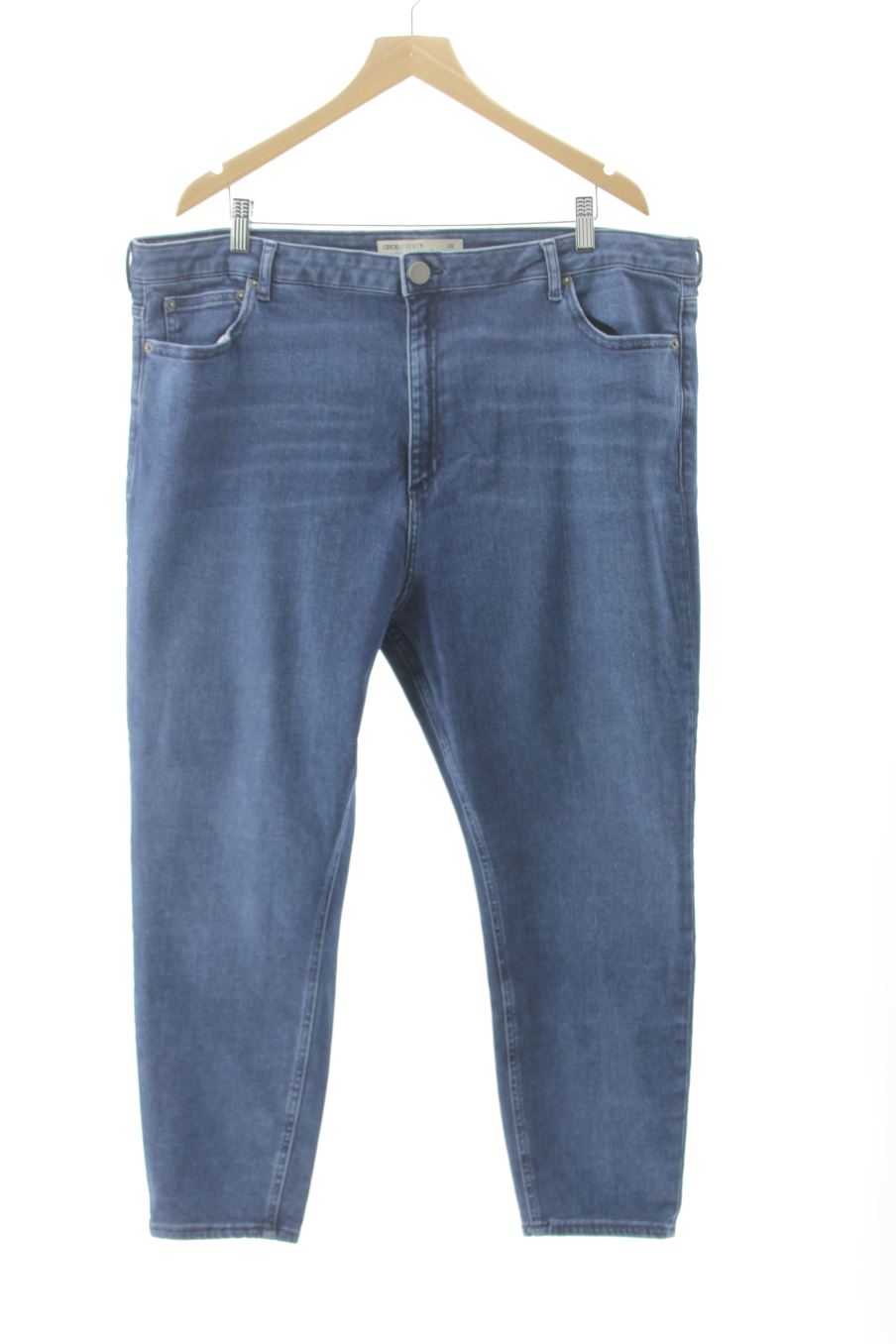 Jeans ASOS de la taille SUPER XXL, de couleur bleu de denim