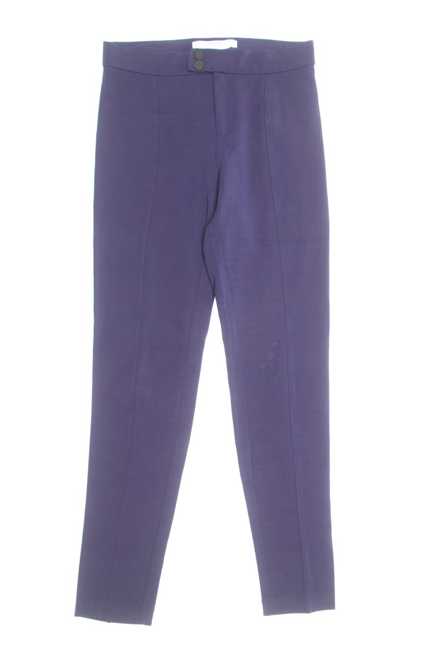 Pantalón Casual de Mango de la talla S, de color azul marino