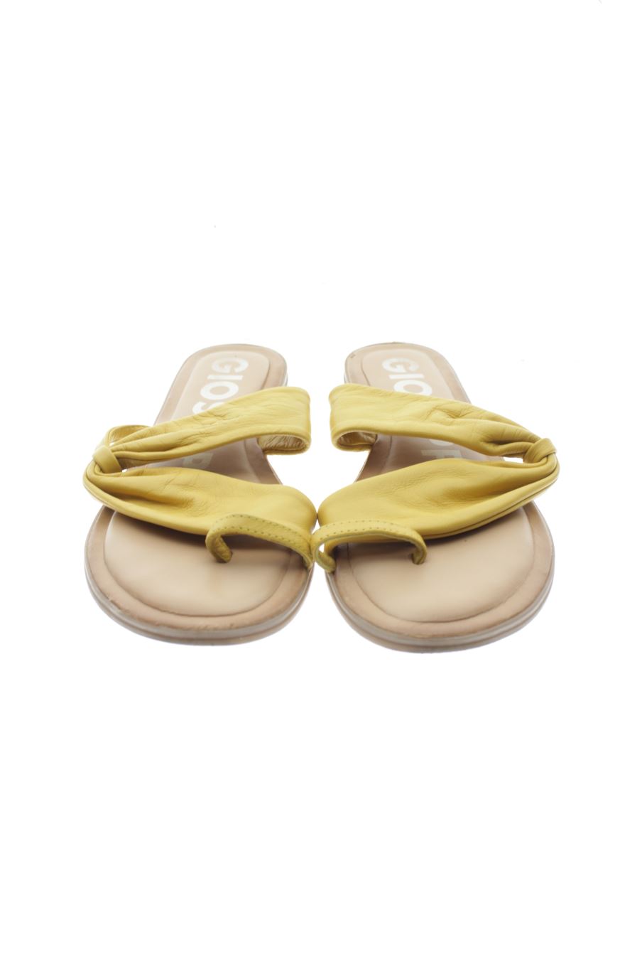 Sandalias planas de Gioseppo de la talla 40, de color mostaza de