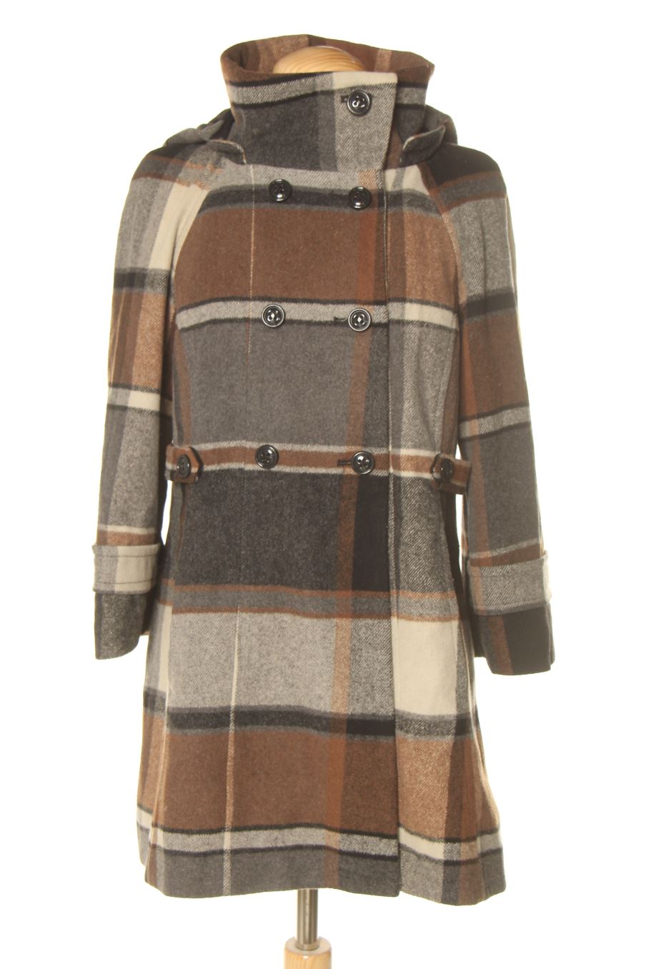 Manteau Zara de la taille L de couleur carreaux