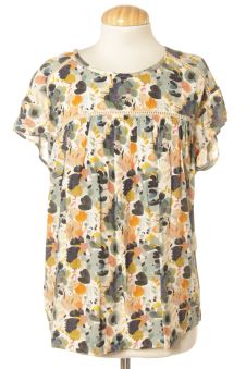 Kurzärmelige Bluse S Indi&Cold