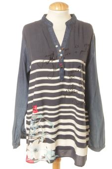 Blouse à manches longues L Desigual