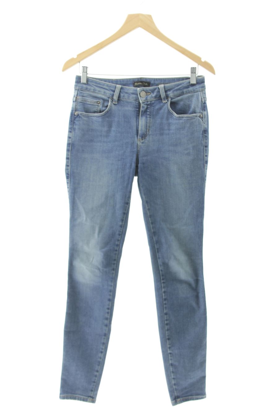Jeans Massimo Dutti de la taille 36, de couleur bleu de denim