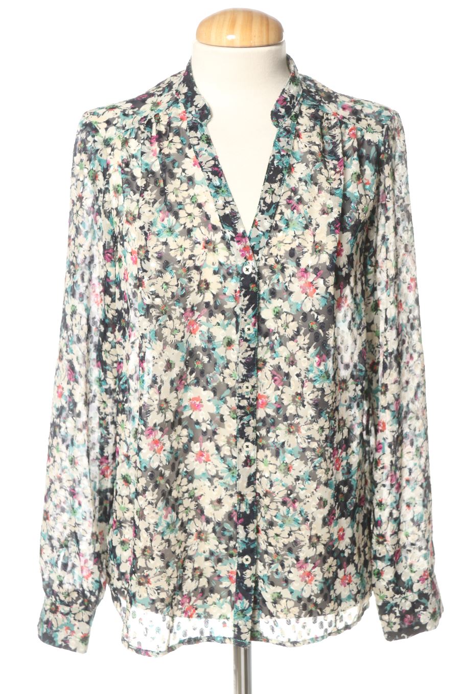 Blusa a maniche lunghe de Kookai de la talla 38, de color fiori