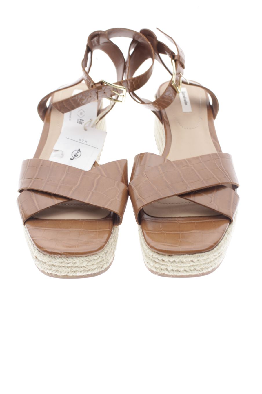 Plataformas de Stradivarius de la talla 40, de color marrón de