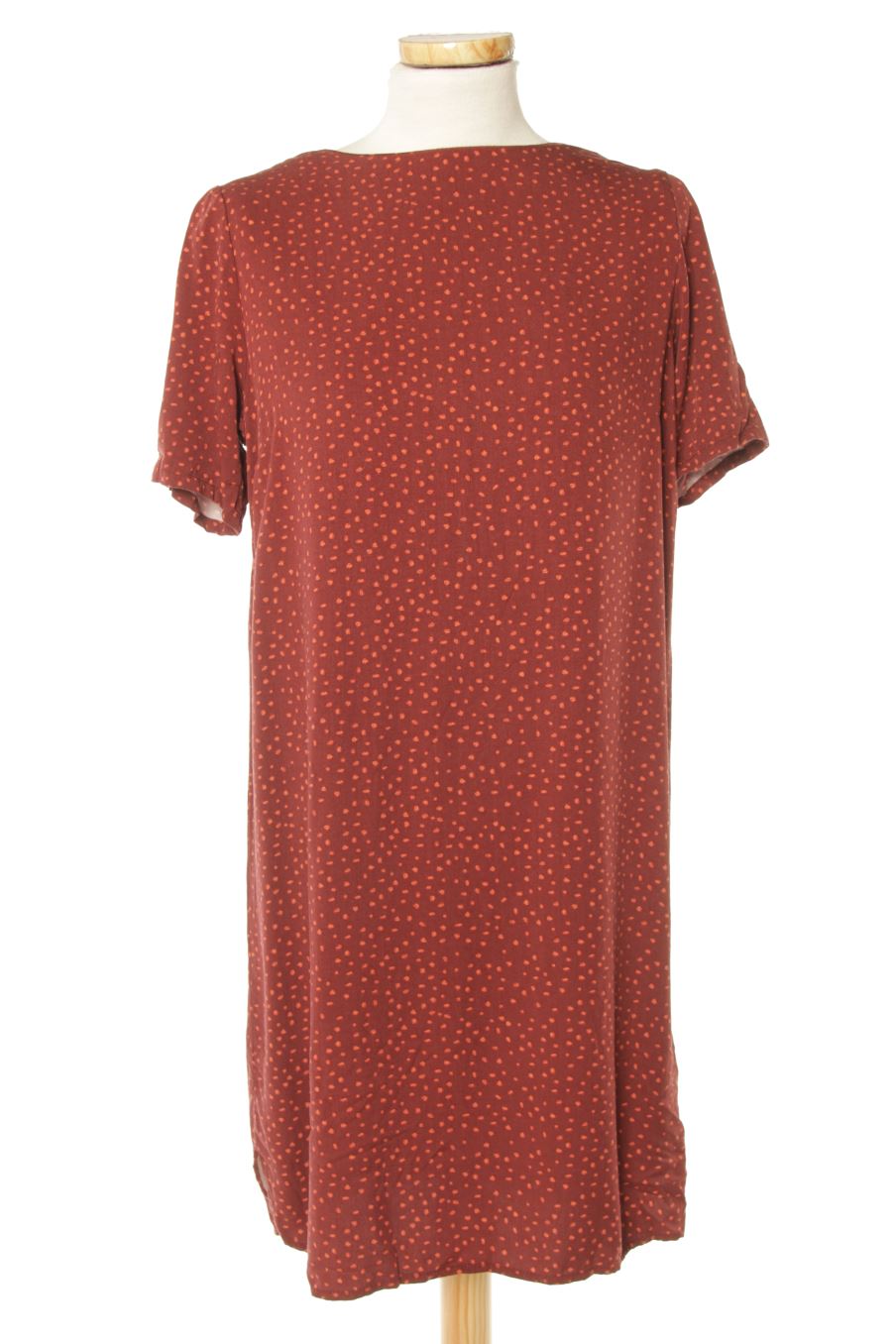Robe casual Stradivarius de la taille 36, de couleur bordeaux